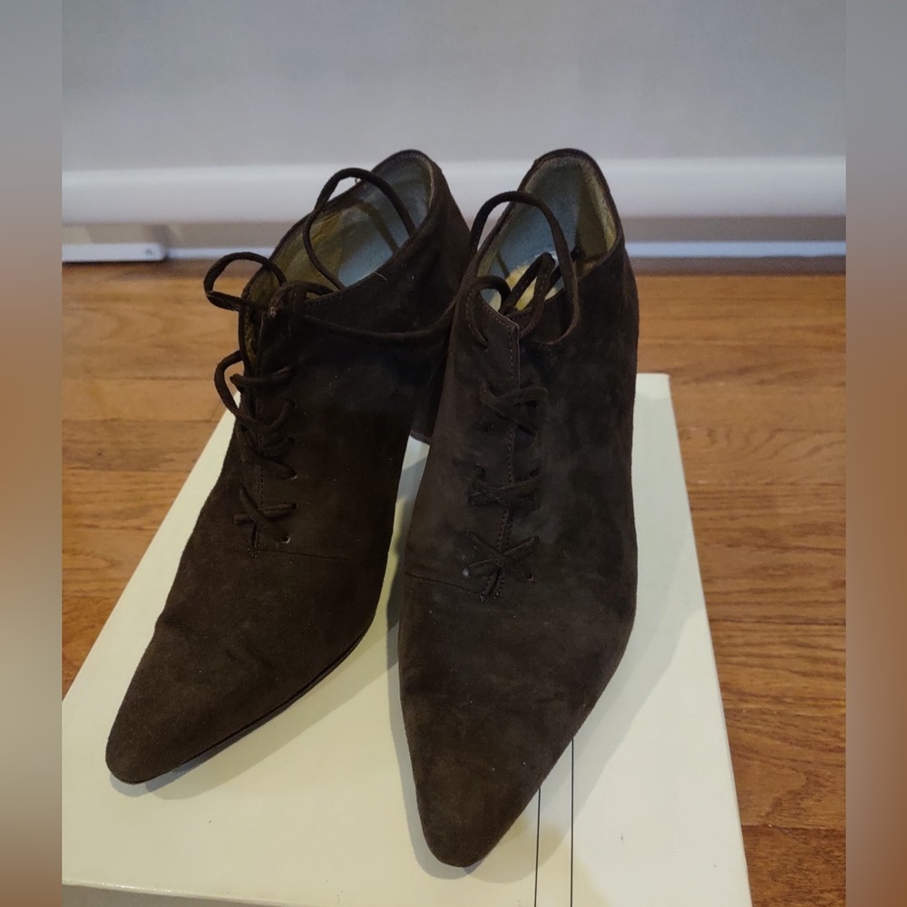 Via Spiga Brown Suede Ankle Boots - 6.5